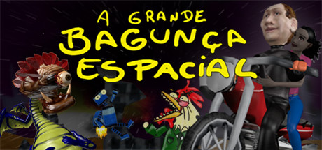 A grande bagunça espacial - The big space mess banner