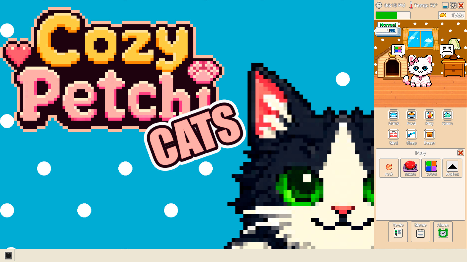 Cozy Petchi Cats screenshot #3