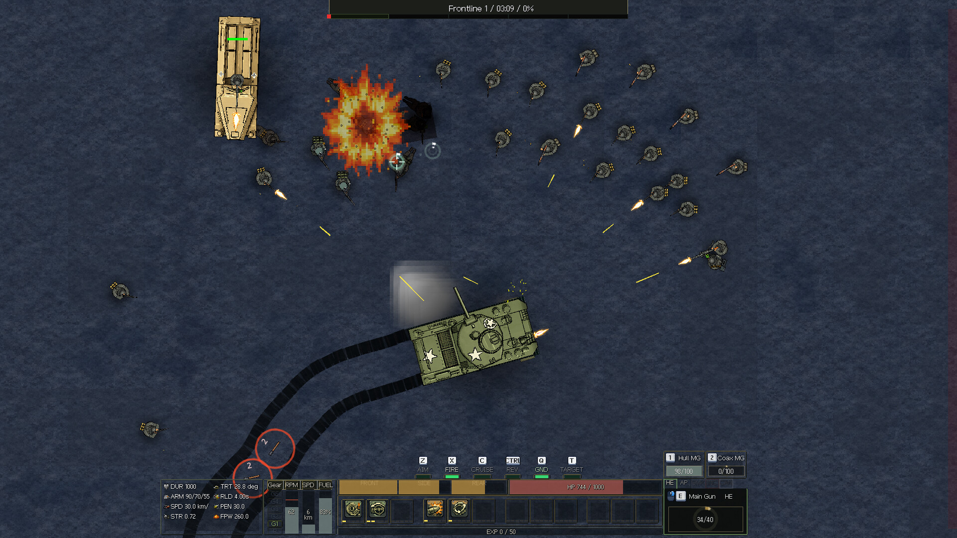 FTS: Frontline Tank Survivor Featured Screenshot #1