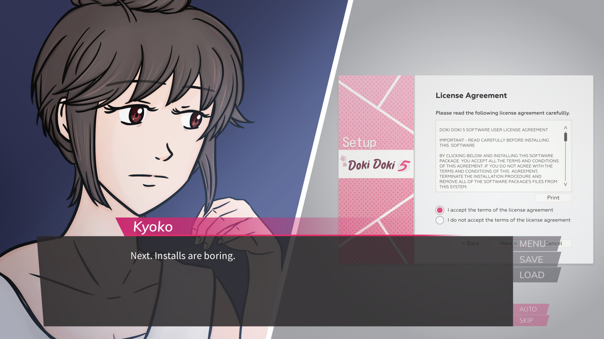 Another Story - an otome's path screenshot 1