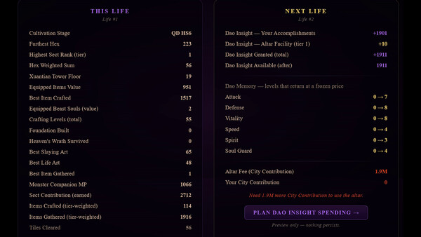 Immortal Dao Idle screenshot 7