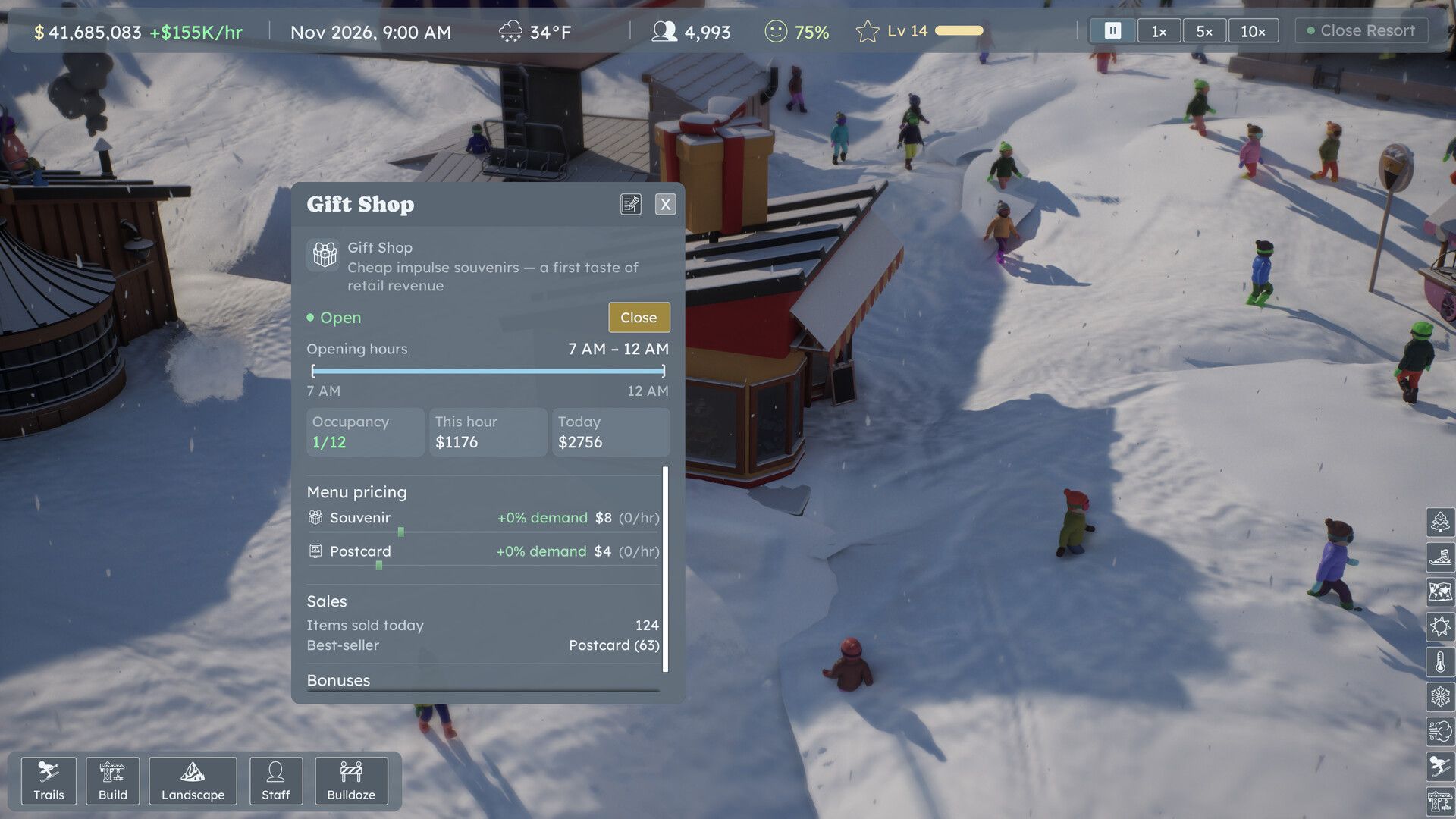 Ski-E-O! Ski Resort Tycoon screenshot 12