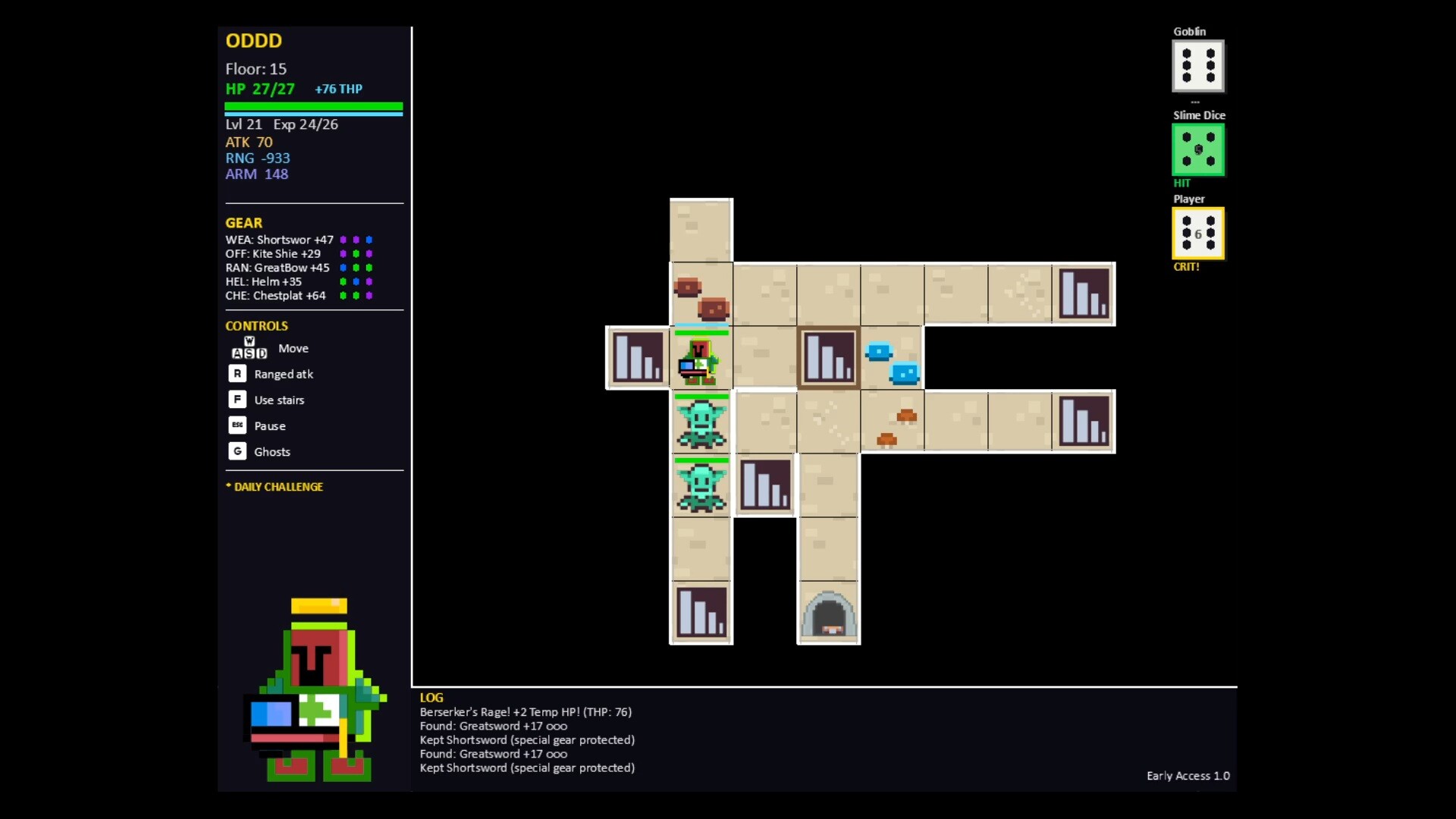 One Dice Dungeon Delve screenshot #2