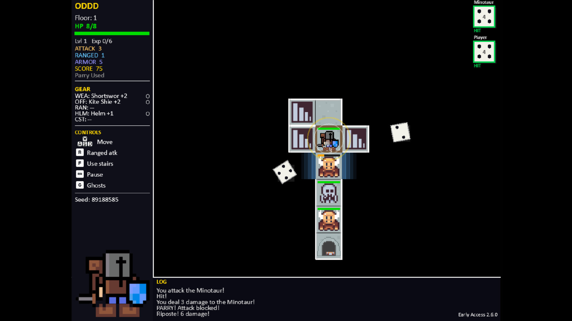 One Dice Dungeon Delve 스크린샷 1