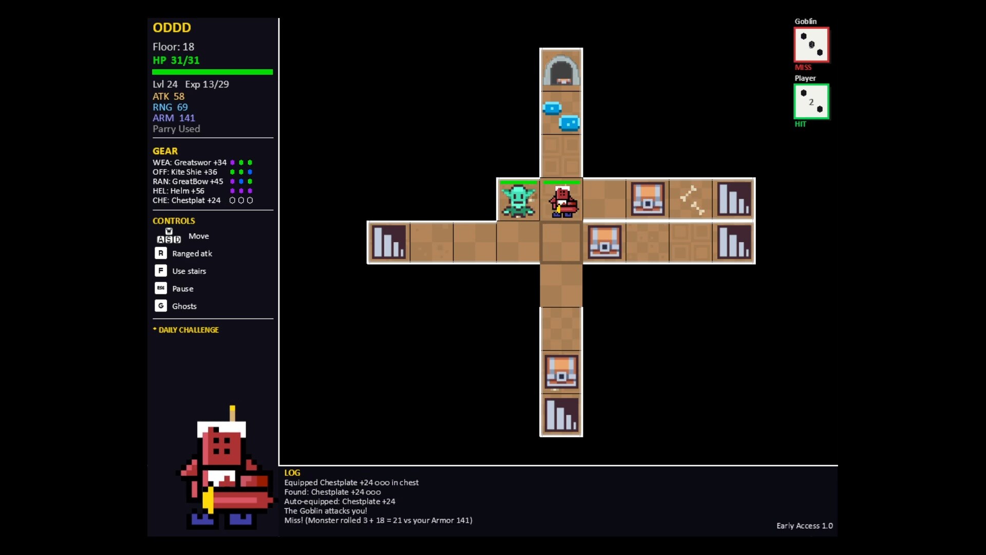 One Dice Dungeon Delve screenshot #1