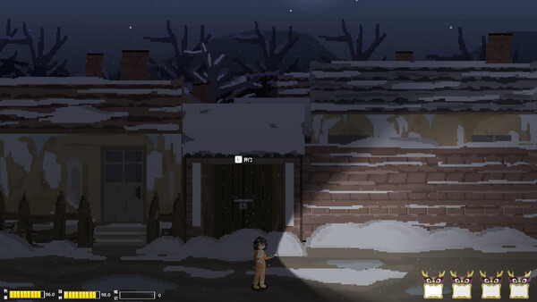 Screenshot of 年兽 Nian Monster gameplay showing in-action mechanics