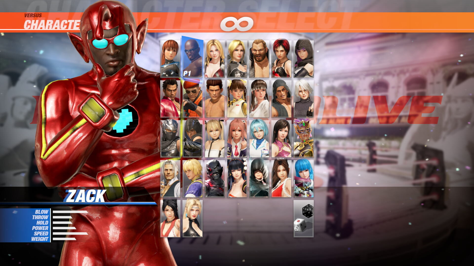"Nova" Sci-Fi Body Suit (Red) - Zack Featured Screenshot #1