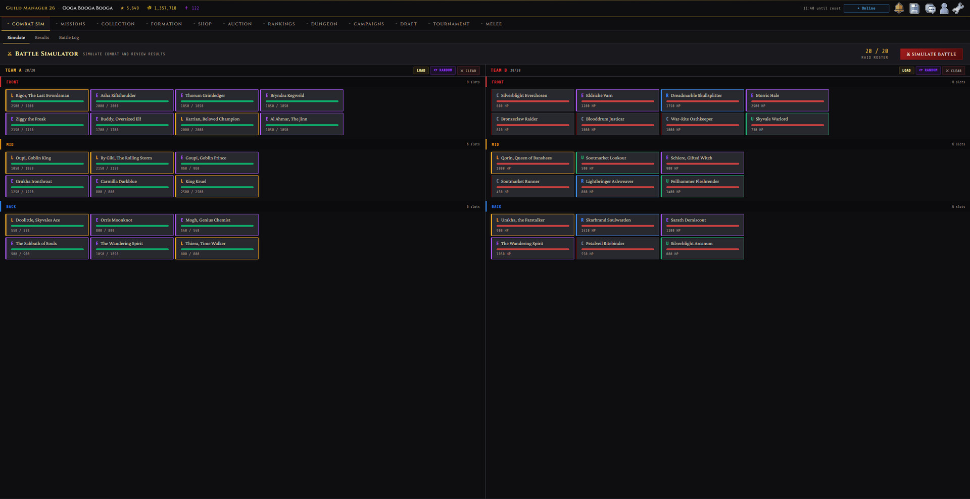 Guild Manager 26 screenshot #2