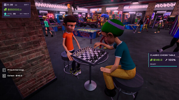 Arcade Cafe Simulator screenshot 1