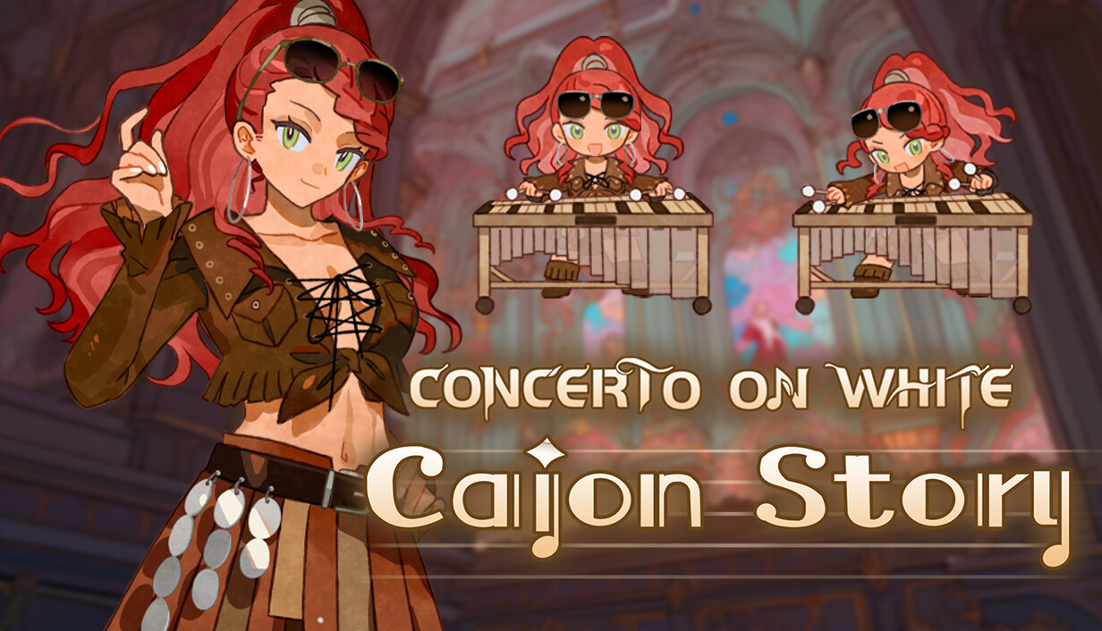 Concerto on White: Cajon Story - Marimbeira Music Pack cover art