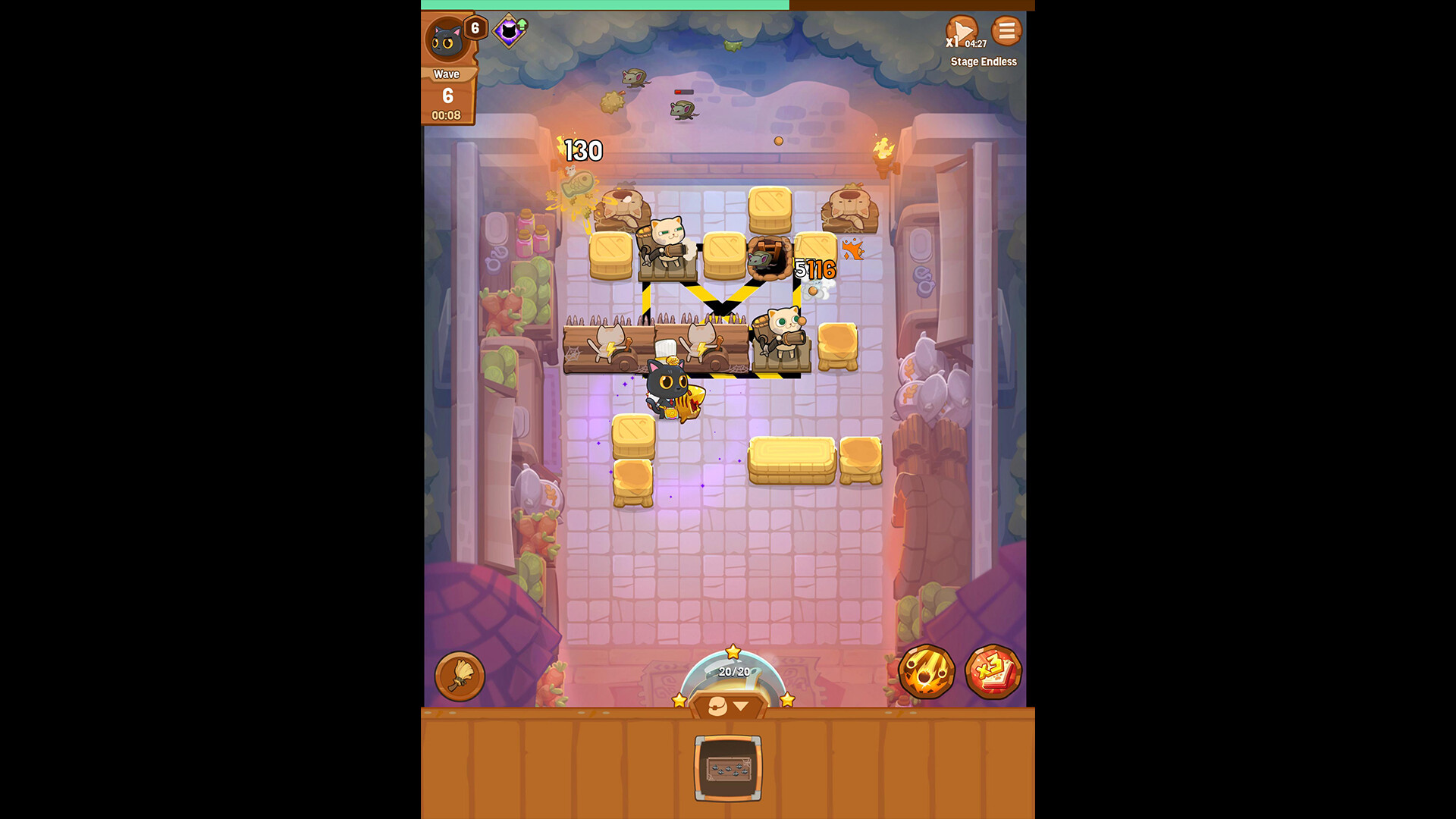 Cat Cook: Defense screenshot #4