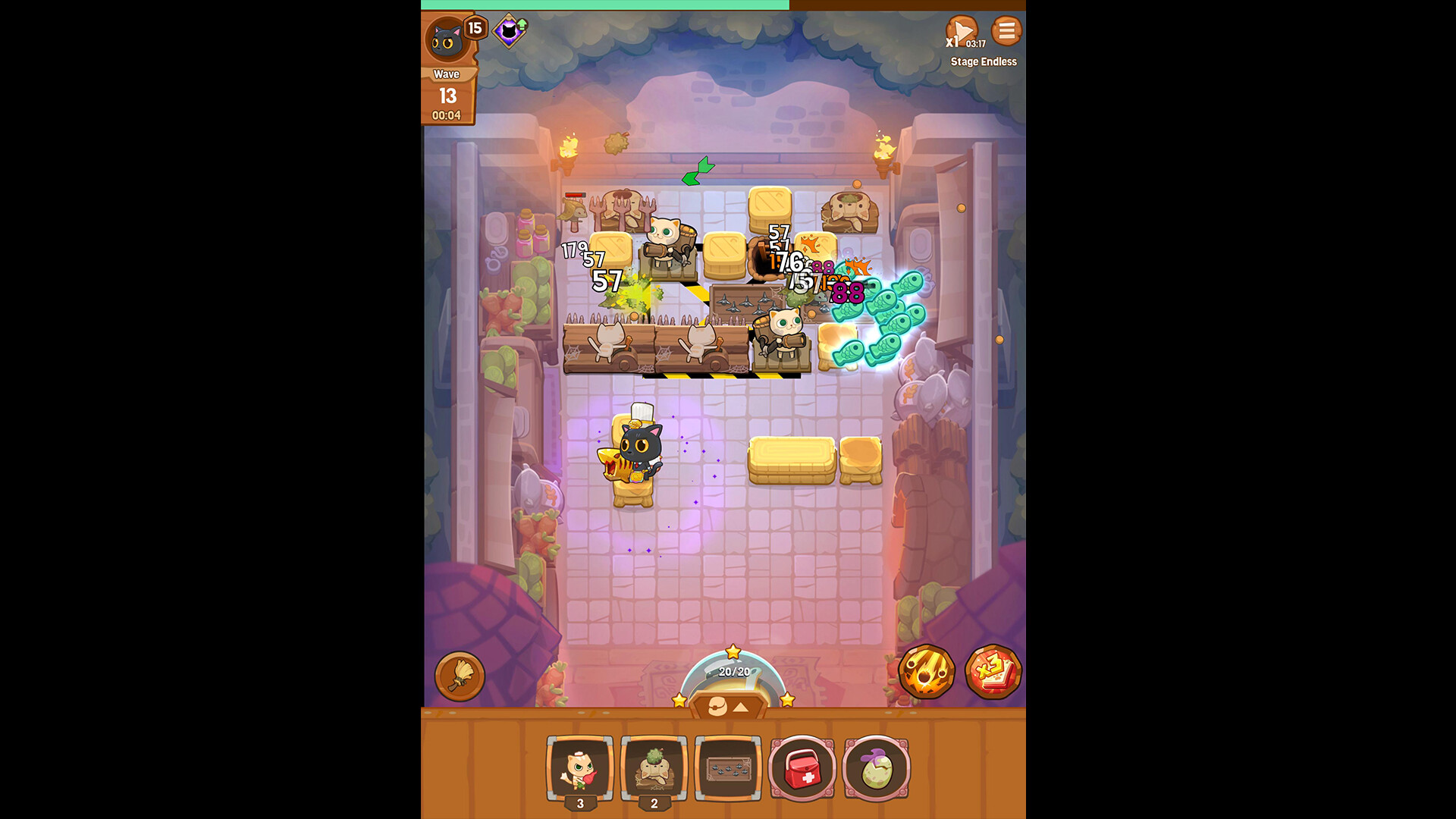 Cat Cook: Defense screenshot #5