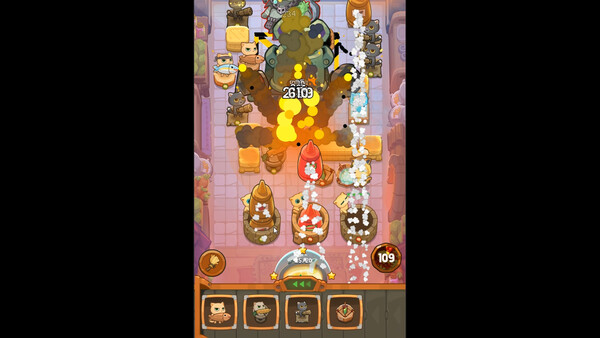 Screenshot 3 of Cat Cook: Defense - more gameplay footage