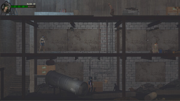 Screenshot of WarVara gameplay showing in-action mechanics