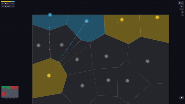 Screenshot of Staatio gameplay showing in-action mechanics