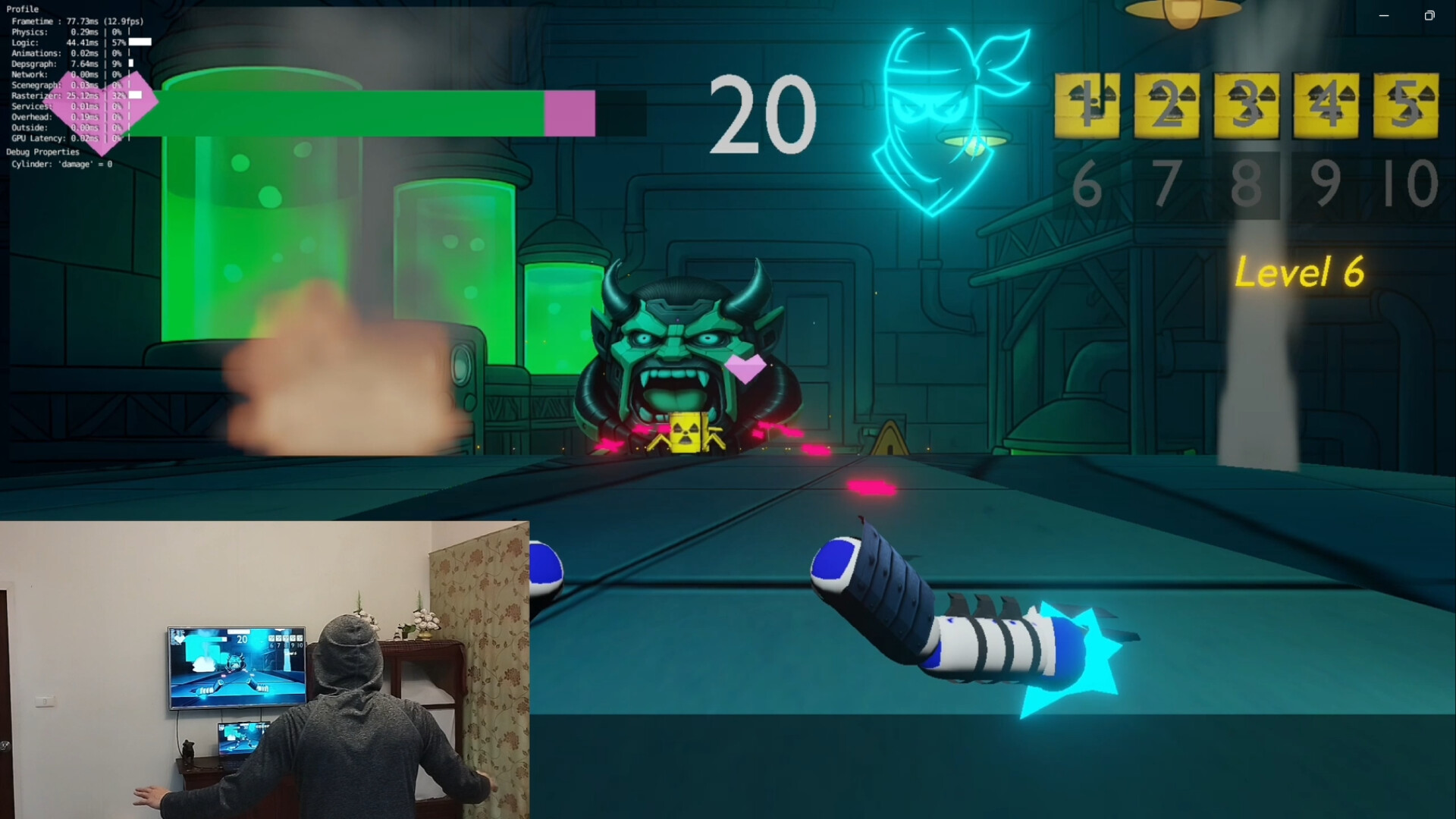 Ninja Vs Bomb screenshot #4