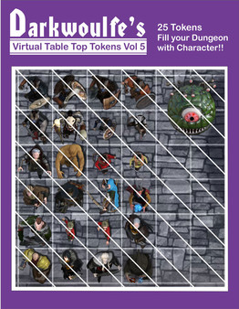 Fantasy Grounds - Top-Down Tokens - Darkwoulfe's Token Pack Vol 5
