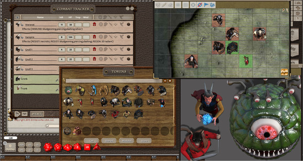 Fantasy Grounds - Top-Down Tokens - Darkwoulfe's Token Pack Vol 5