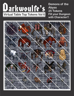 Fantasy Grounds - Top-Down Tokens - Darkwoulfe's Token Pack Vol 6