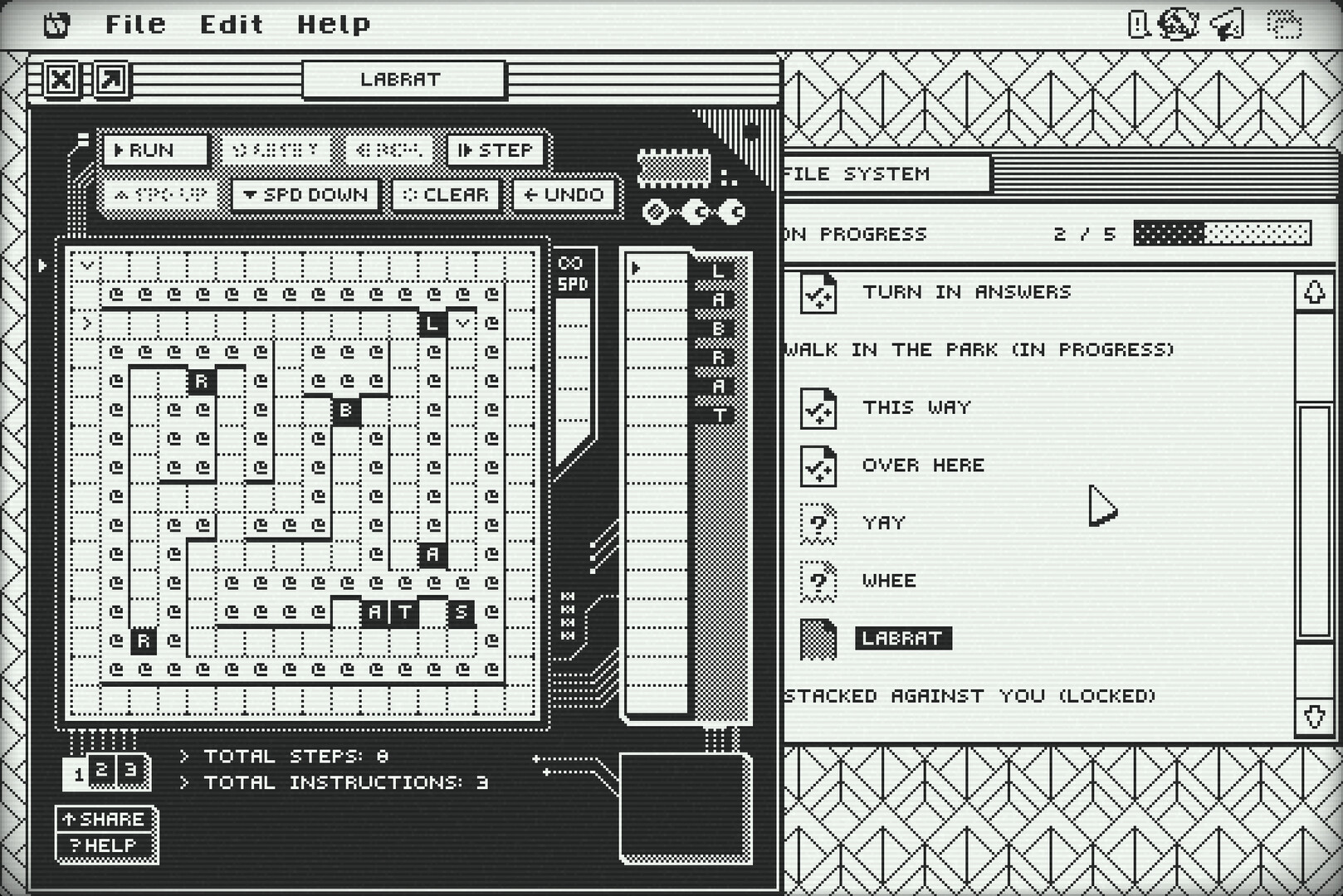 Backtrace: Mechanisms for Forgetting screenshot 3