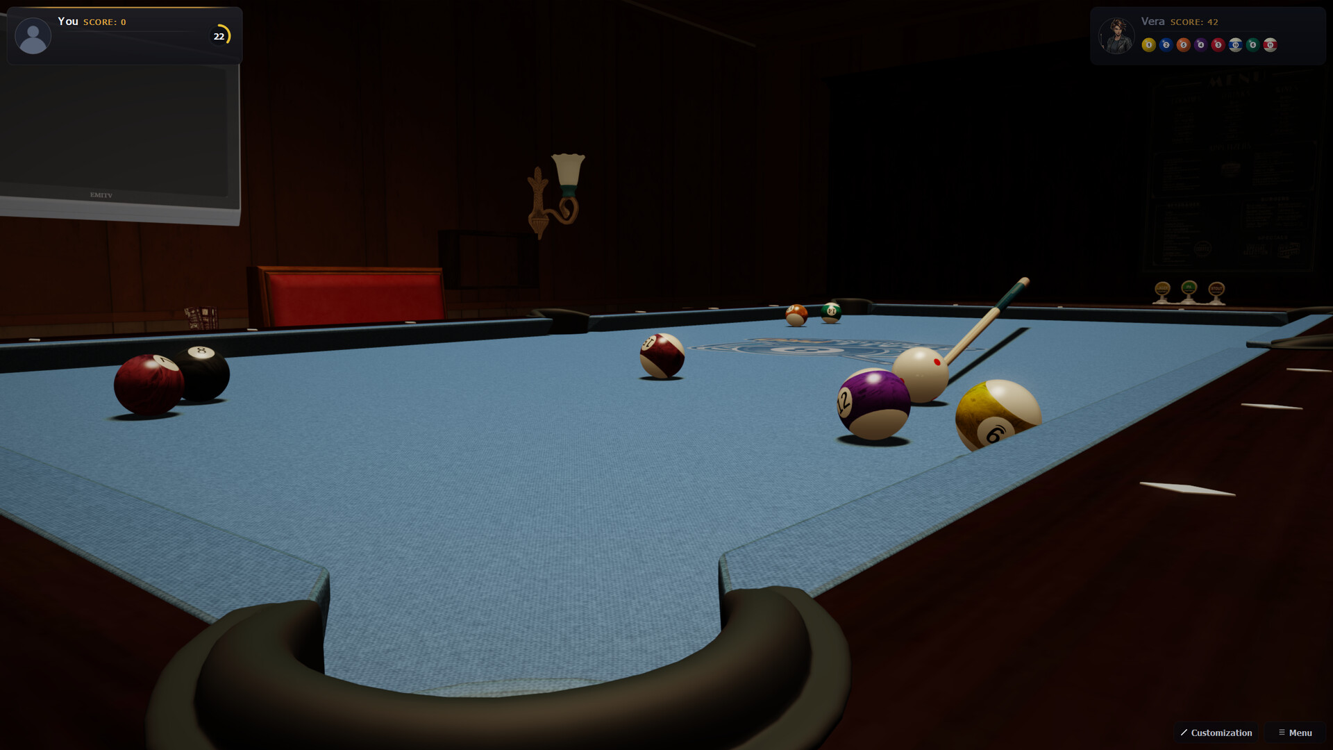 Скриншот 8 Ball Pro Online — кадр 9