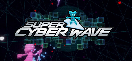 Super Cyber Wave Banner