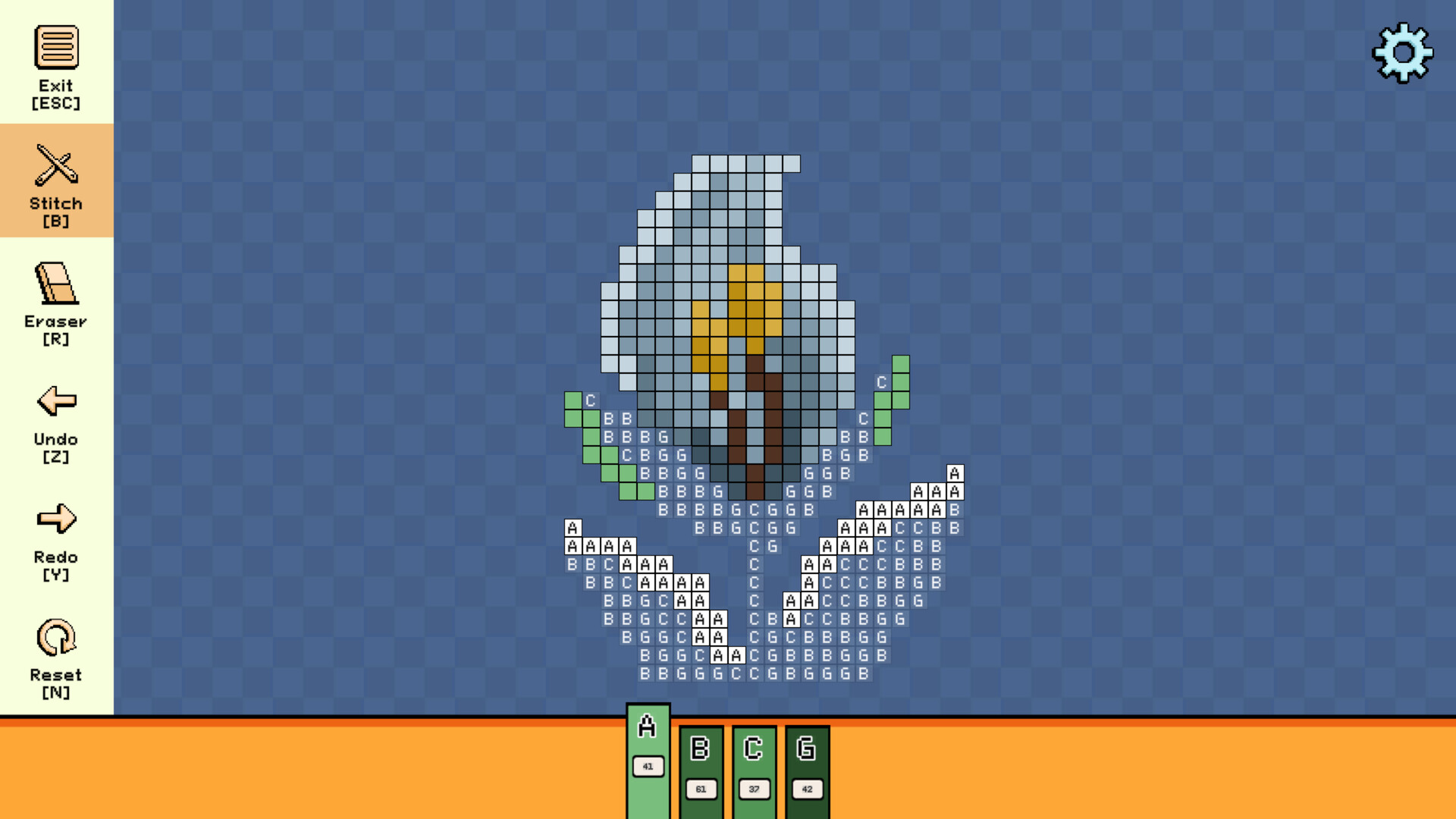 Pixel Cross Stitch - Flower Miniatures Pack 2 Featured Screenshot #1