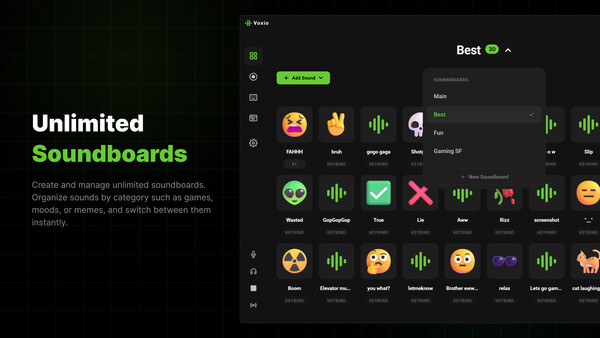 Voxio - Soundboard 스크린샷 2