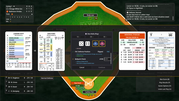 Screenshot of Game Pulse Payoff Pitch gameplay showing in-action mechanics