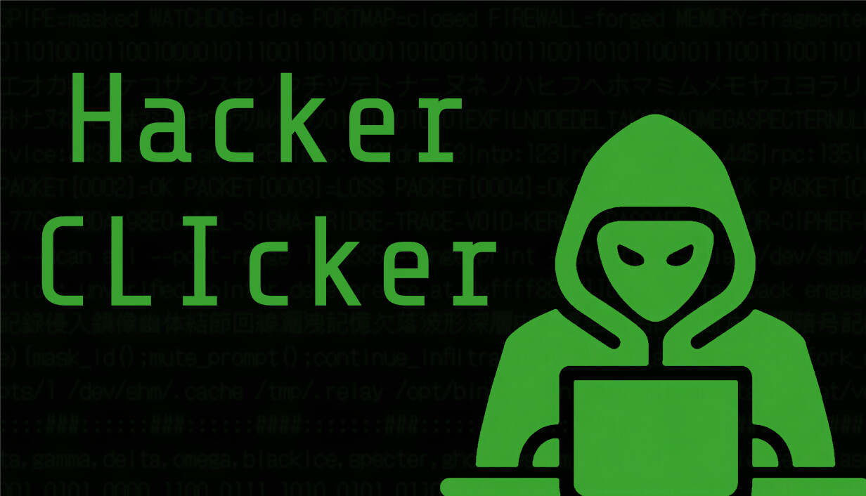 Hacker CLIcker cover art