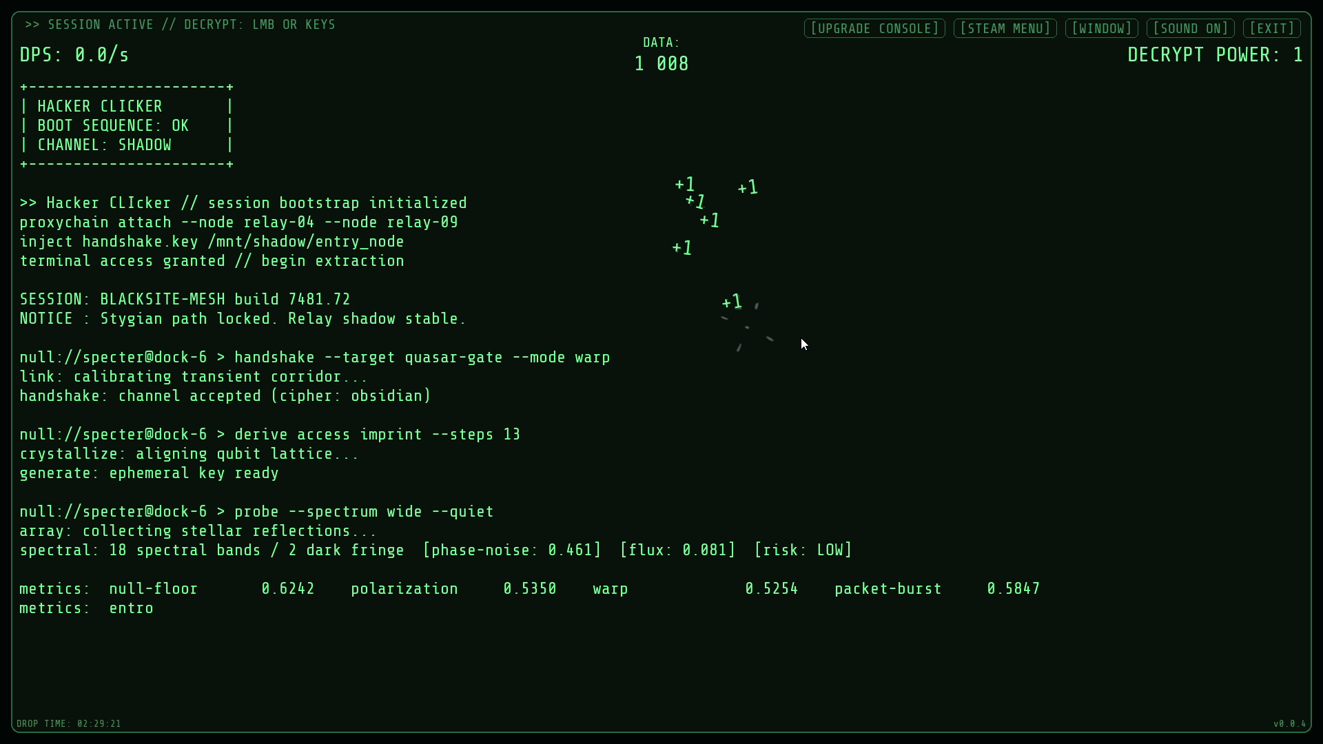 Hacker Clicker Featured Screenshot #1