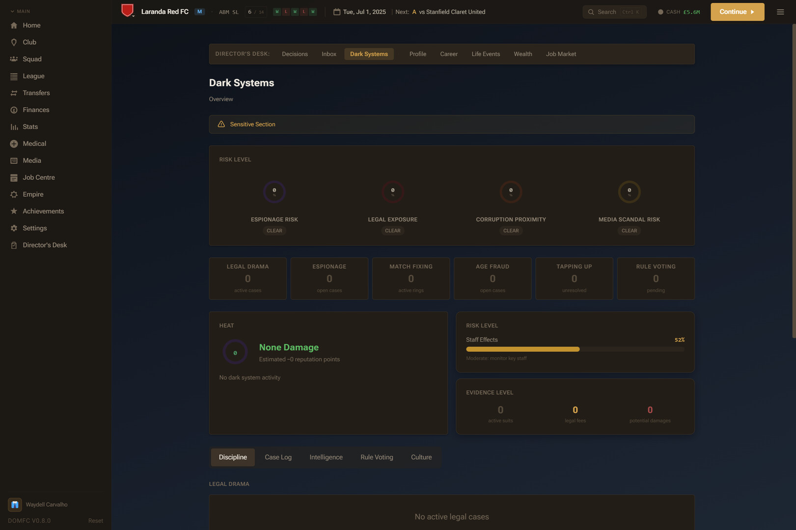 Director of Management: Football Club screenshot #3
