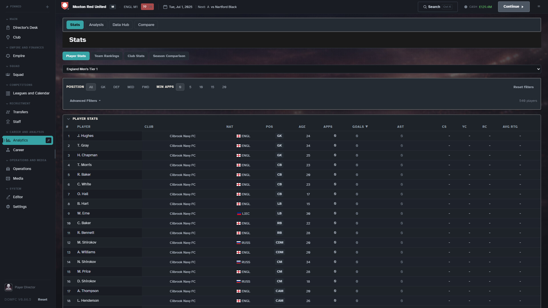 Director of Management: Football Club – Screenshot 3