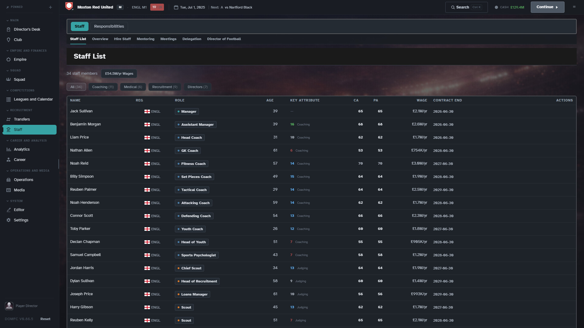 Director of Management: Football Club – Screenshot 2