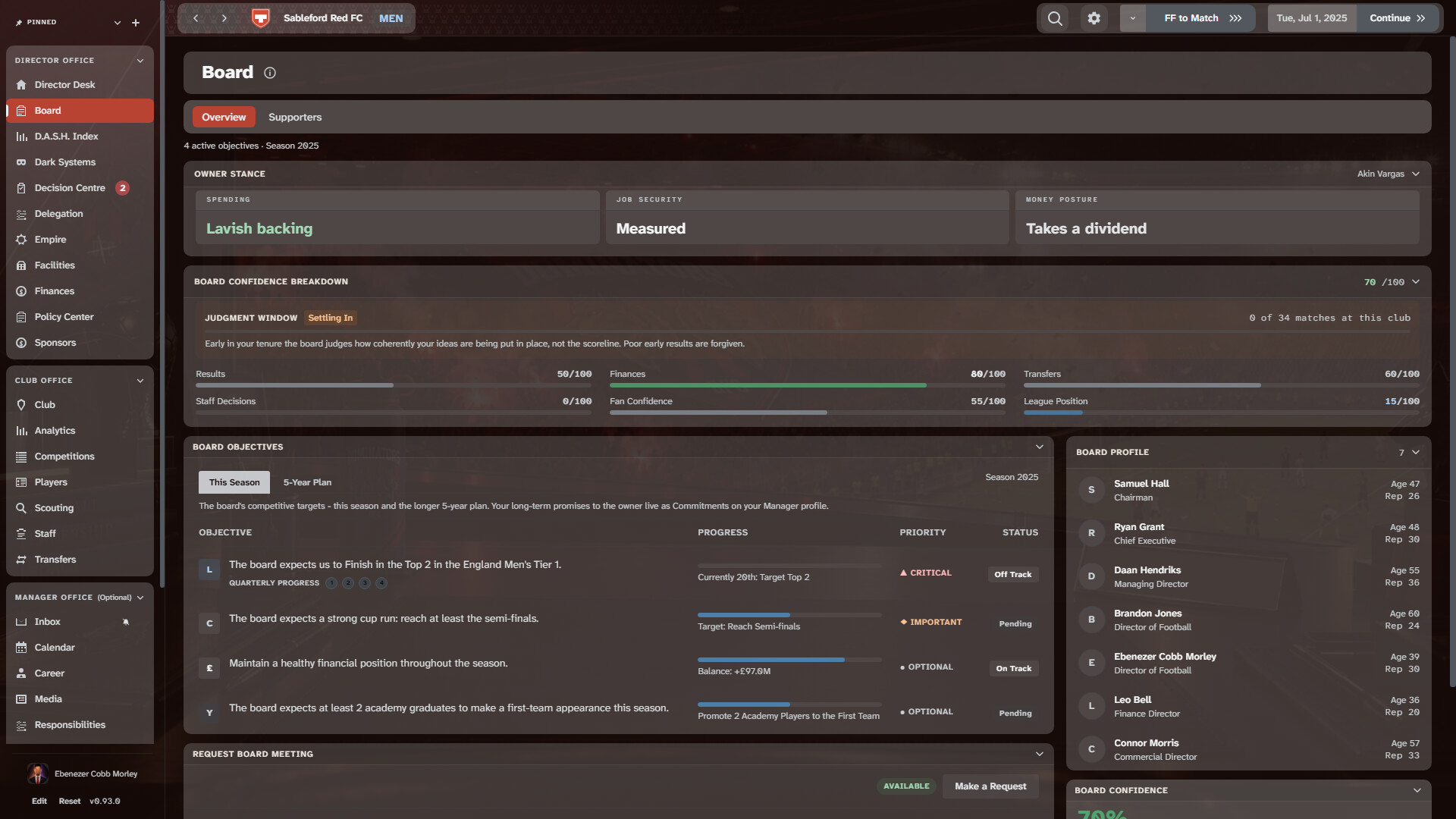 DOMFC: Run a Complete Football Empire screenshot 9