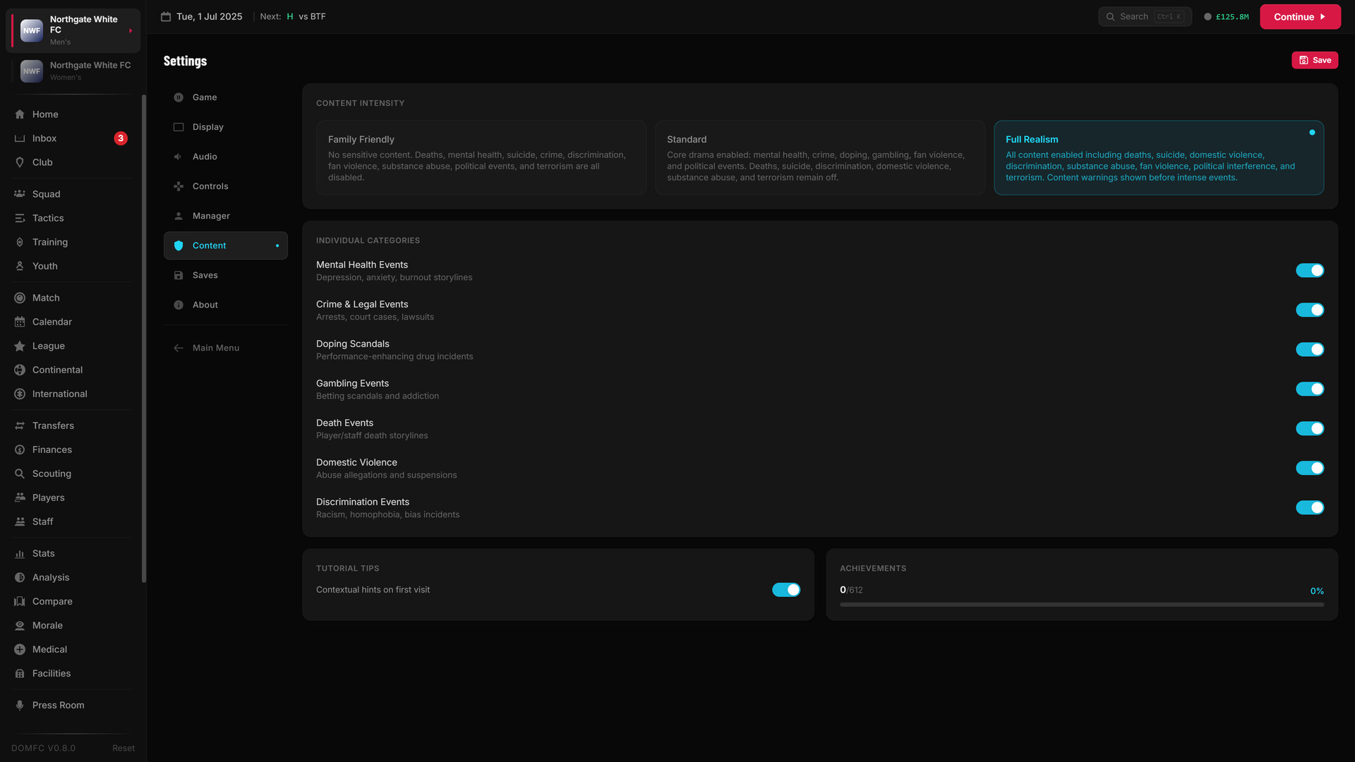 Director of Management: Football Club screenshot #5