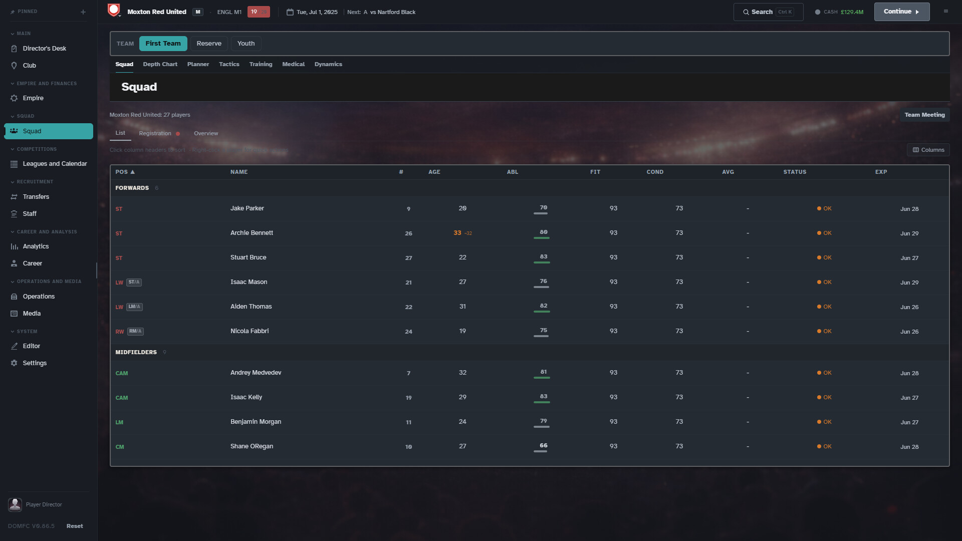 Director of Management: Football Club – Screenshot 6