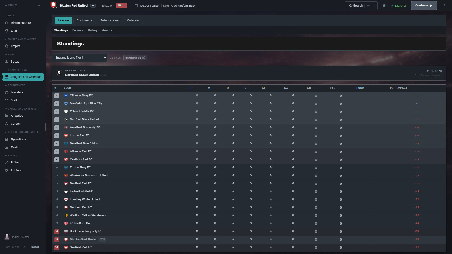 Director of Management: Football Club – Screenshot 4