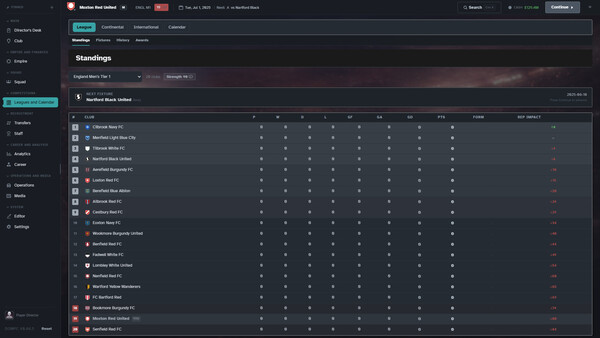 Скриншот 4 из игры Director of Management: Football Club