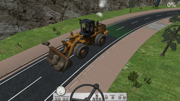 Screenshot z Roadworks Simulator