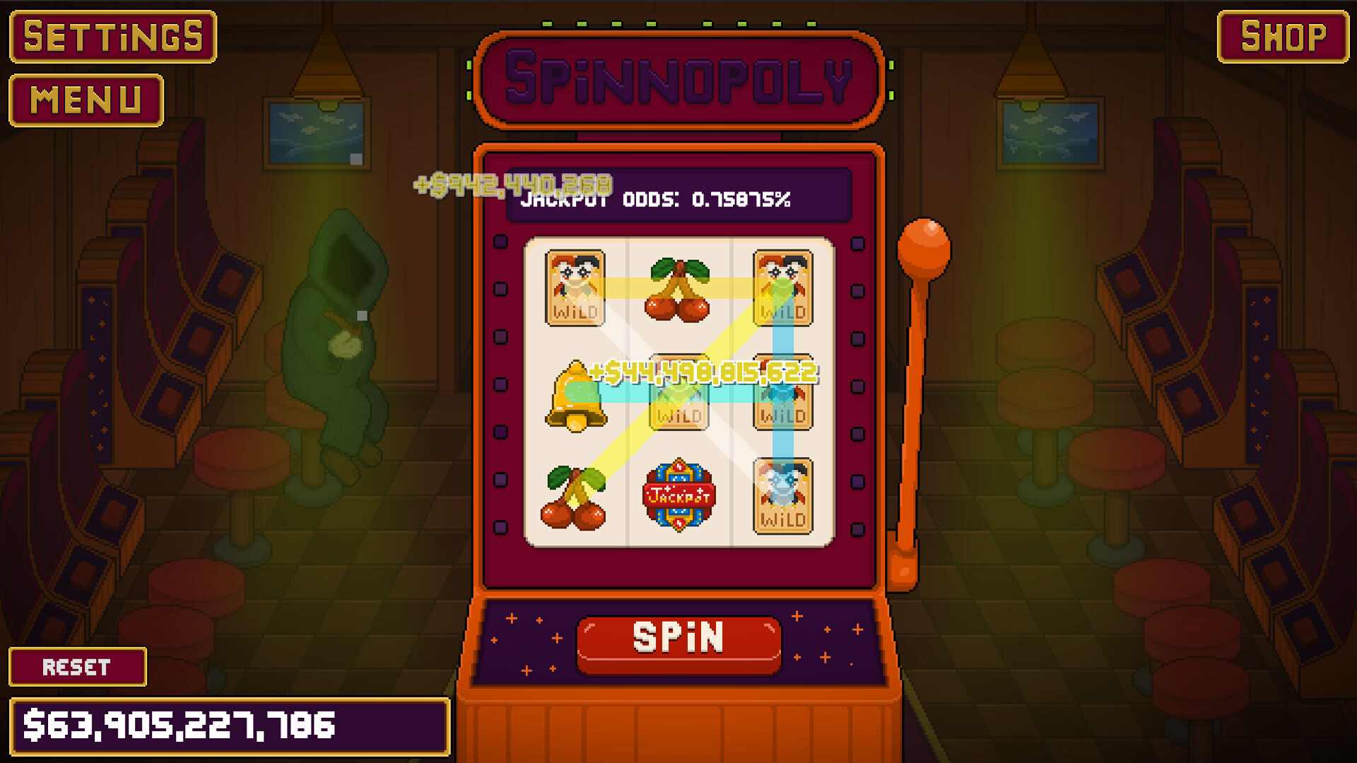 Spinnopoly screenshot 2
