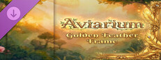 Aviarium - Golden Feather Frame Banner