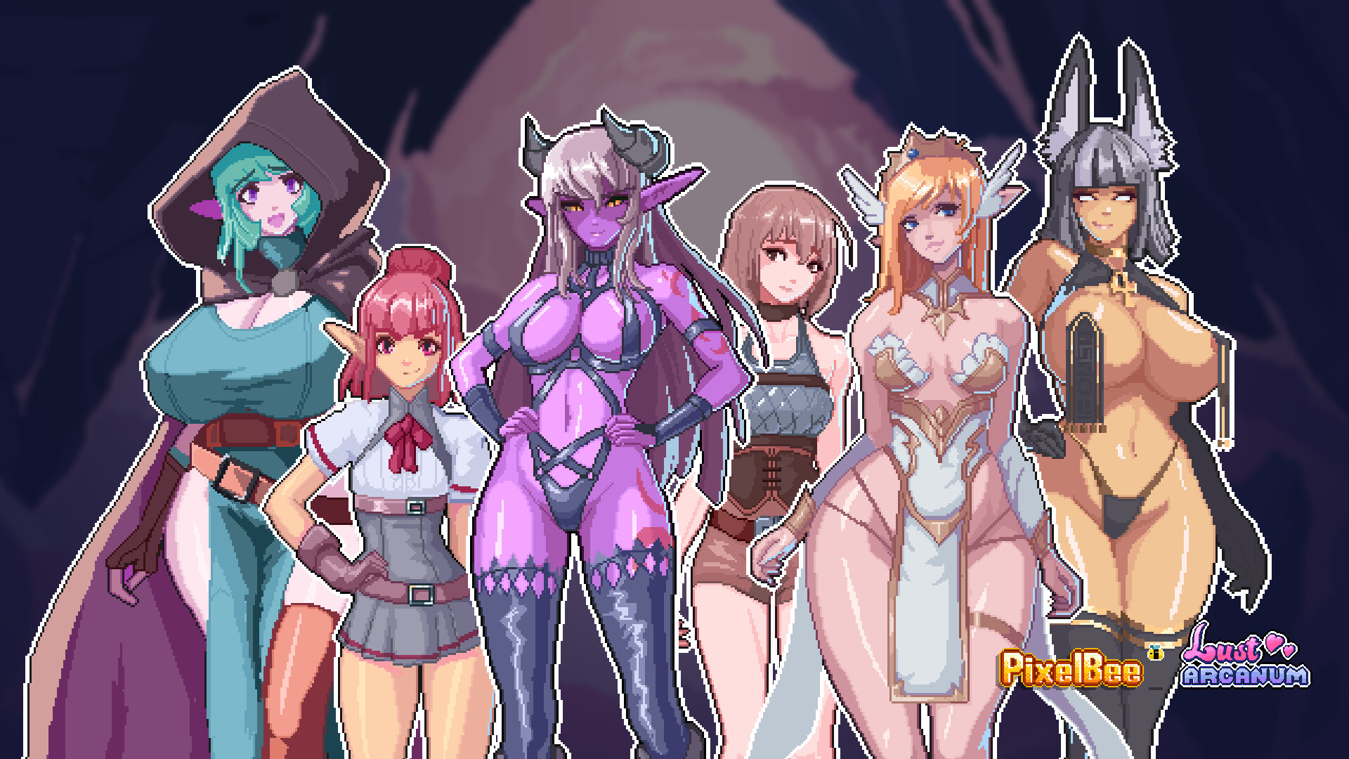 Lust Arcanum Free Wallpaper Packのスクリーンショット 1