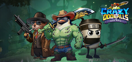 Crazy Oddballs: Idle RPG cover art