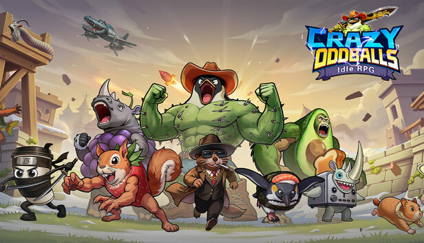 Crazy Oddballs: Idle RPG