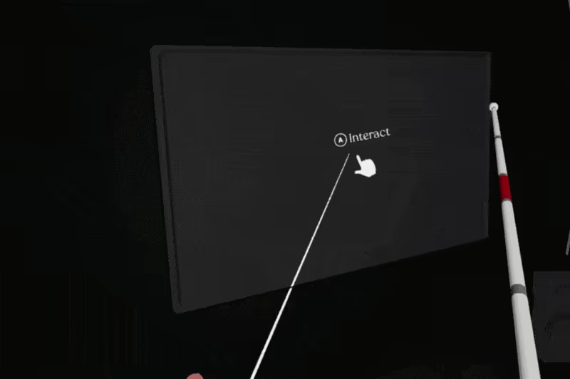 Blind Touch VR video 2