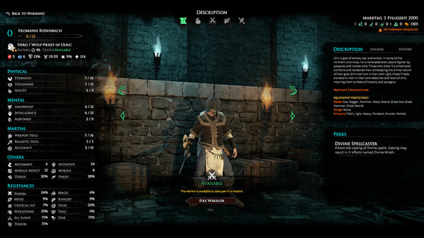 Mordheim: City of the Damned - Wolf-Priest of Ulric