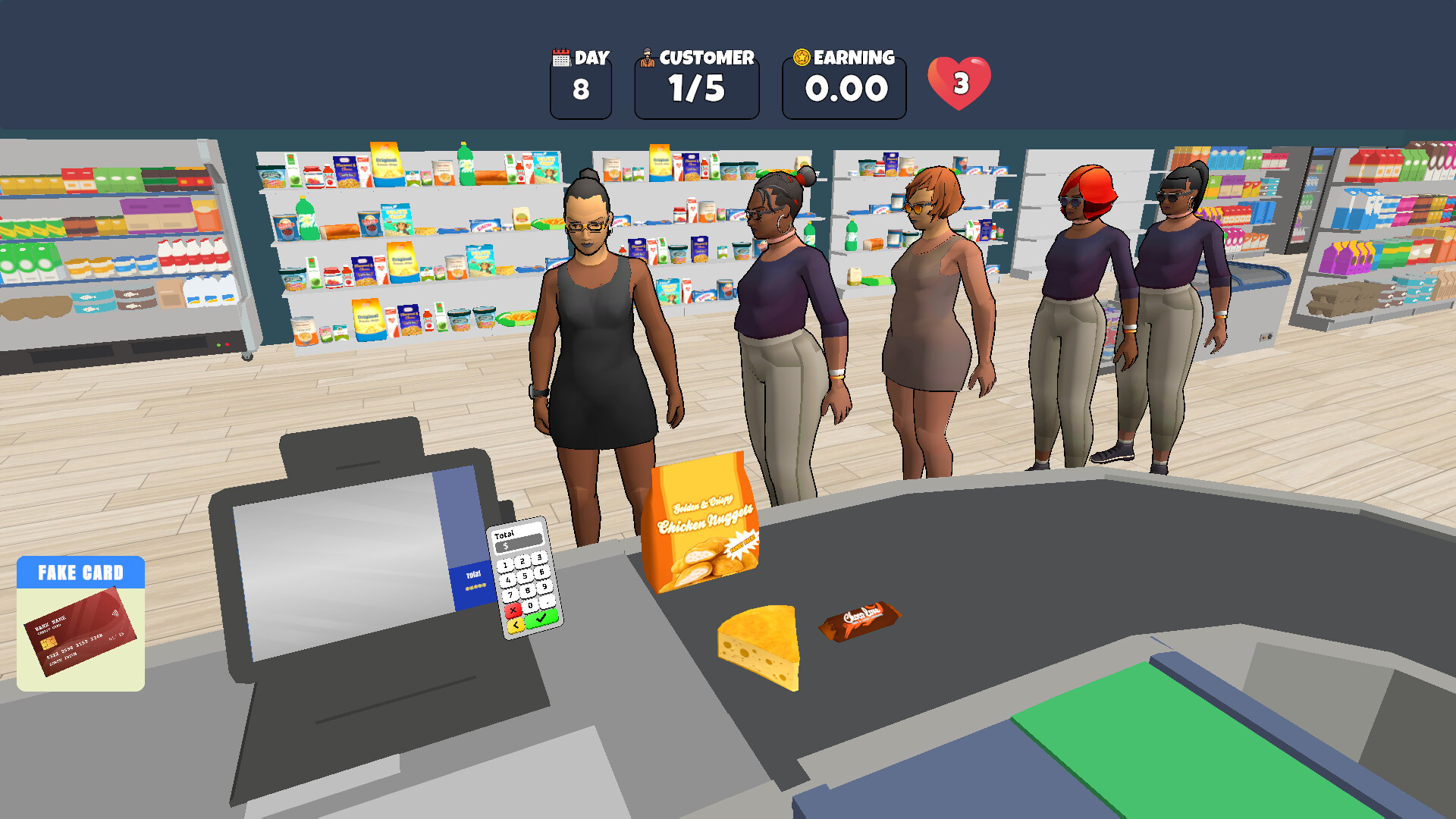 Market Cashier Simulator screenshot #5