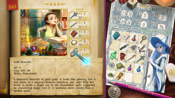 Veritas Tales: Witch of the Dark Castle gameplay screenshot