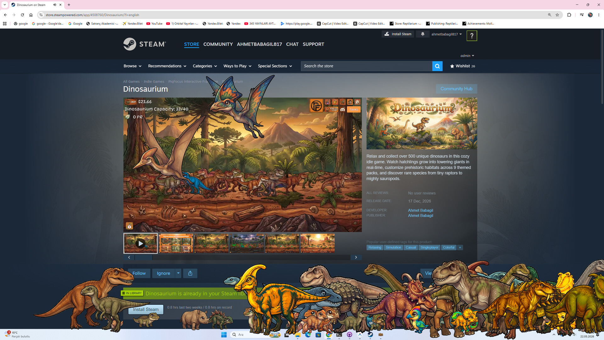 Dinosaurium screenshot #1